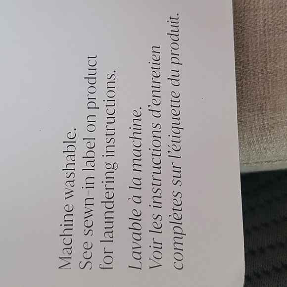 The Threadery Luxe Cotton Cashmere Euro Pillowcases, Oatmeal - Picture 5 of 6